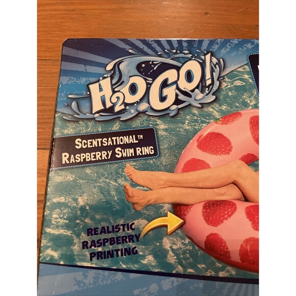 Bestway H2OGO! Scentsational Raspberry Swim Ring Pool Float SEALED - Picture 6 of 8